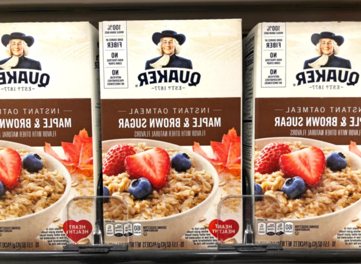 quaker maple brown sugar instant oatmeal