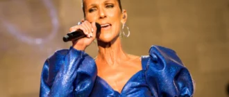 Londres,,Reino Unido,,5,de,julio,2019:,Celine,Dion,actúa,en,directo